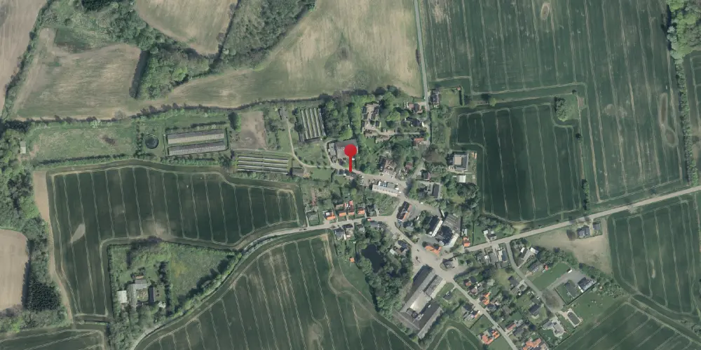 Historisk kort over Gamby Station