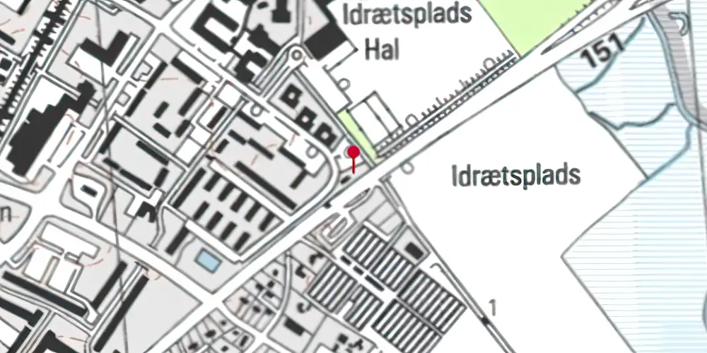 Historisk kort over Ishøj Strand - ARKEN Letbanestation Historisk kort over Ishøj Strand - ARKEN Letbanestation