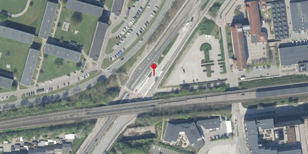 Historisk kort over Vallensbæk Station Letbanestation