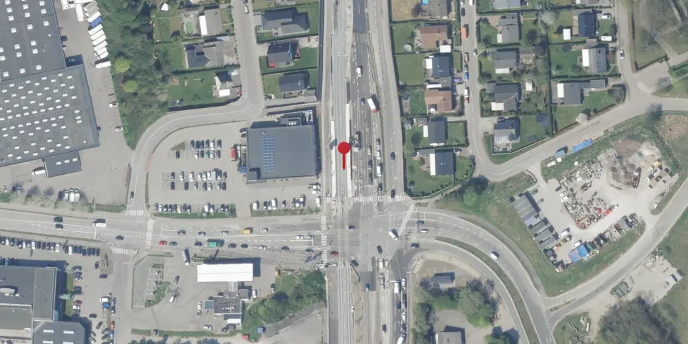 Historisk kort over Brøndbyvester Letbanestation