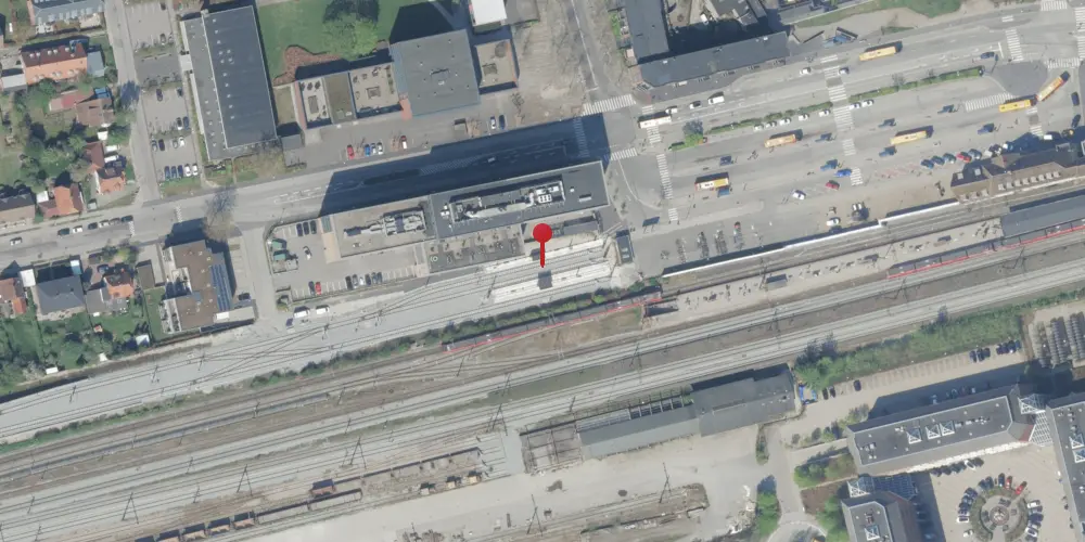 Historisk kort over Glostrup Station Letbanestation Historisk kort over Glostrup Station Letbanestation