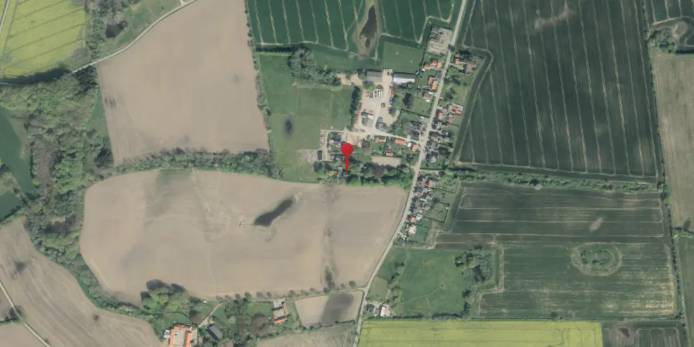 Historisk kort over Nymark Station Historisk kort over Nymark Station