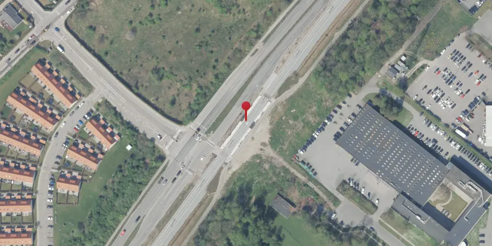 Historisk kort over Glostrup Ejby Letbanestation