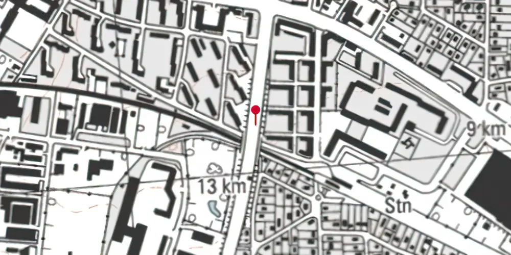 Historisk kort over Herlev Station Letbanestation Historisk kort over Herlev Station Letbanestation