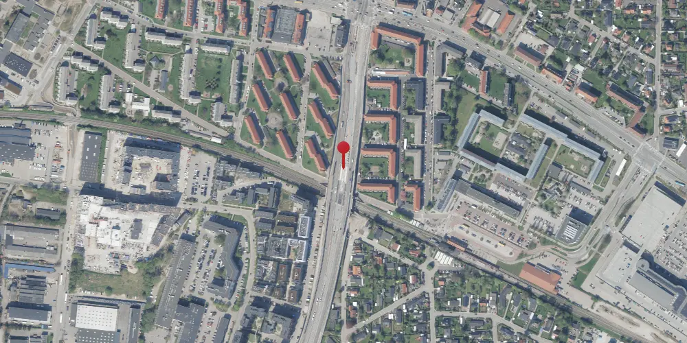 Historisk kort over Herlev Station Letbanestation Historisk kort over Herlev Station Letbanestation