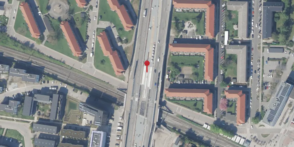 Historisk kort over Herlev Station Letbanestation Historisk kort over Herlev Station Letbanestation