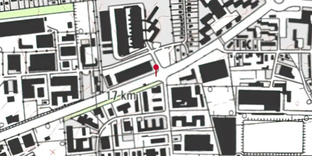 Historisk kort over Gladsaxevej Letbanestation Historisk kort over Gladsaxevej Letbanestation