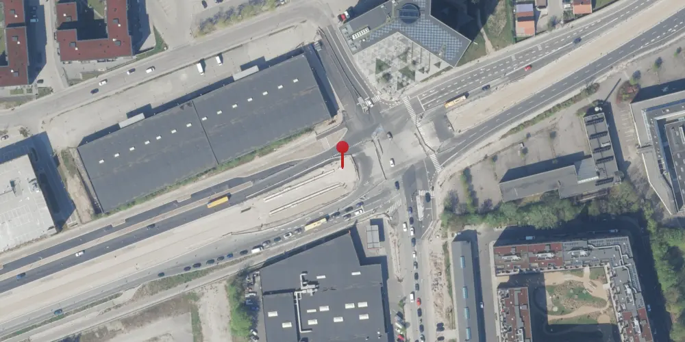 Historisk kort over Gladsaxevej Letbanestation Historisk kort over Gladsaxevej Letbanestation