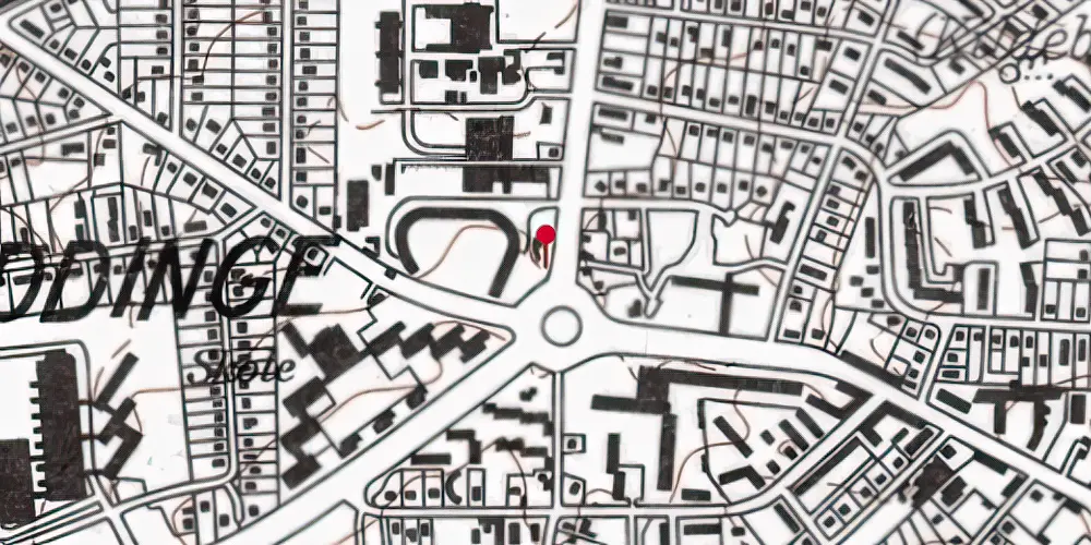 Historisk kort over Gladsaxe Rådhus Letbanestation Historisk kort over Gladsaxe Rådhus Letbanestation