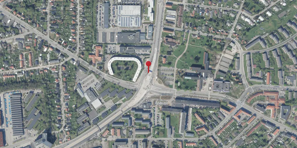 Historisk kort over Gladsaxe Rådhus Letbanestation Historisk kort over Gladsaxe Rådhus Letbanestation