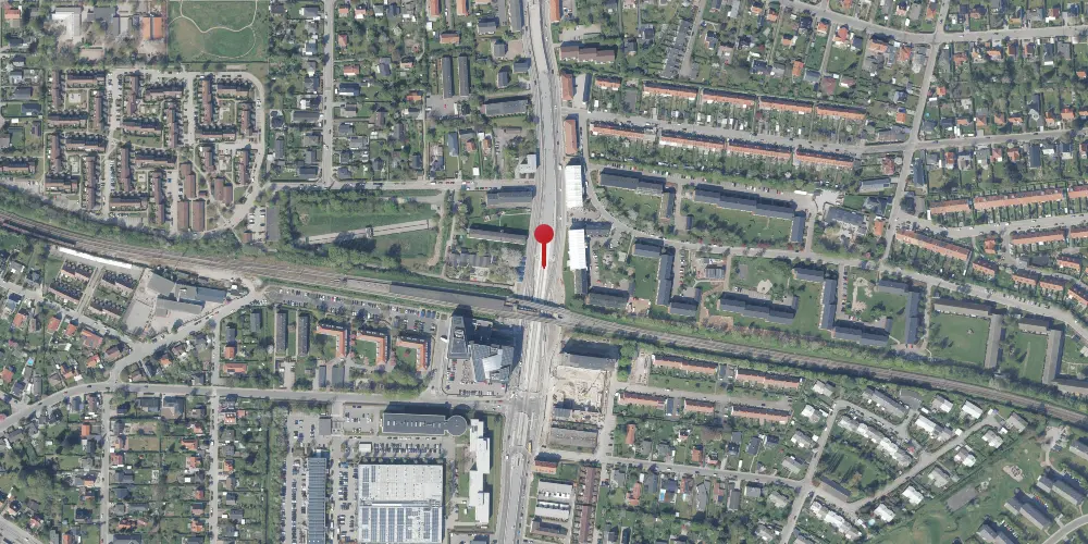 Historisk kort over Buddinge Station Letbanestation Historisk kort over Buddinge Station Letbanestation