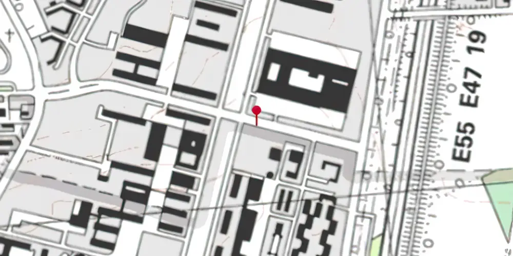 Historisk kort over Anker Engelunds Vej DTU Letbanestation Historisk kort over Anker Engelunds Vej DTU Letbanestation