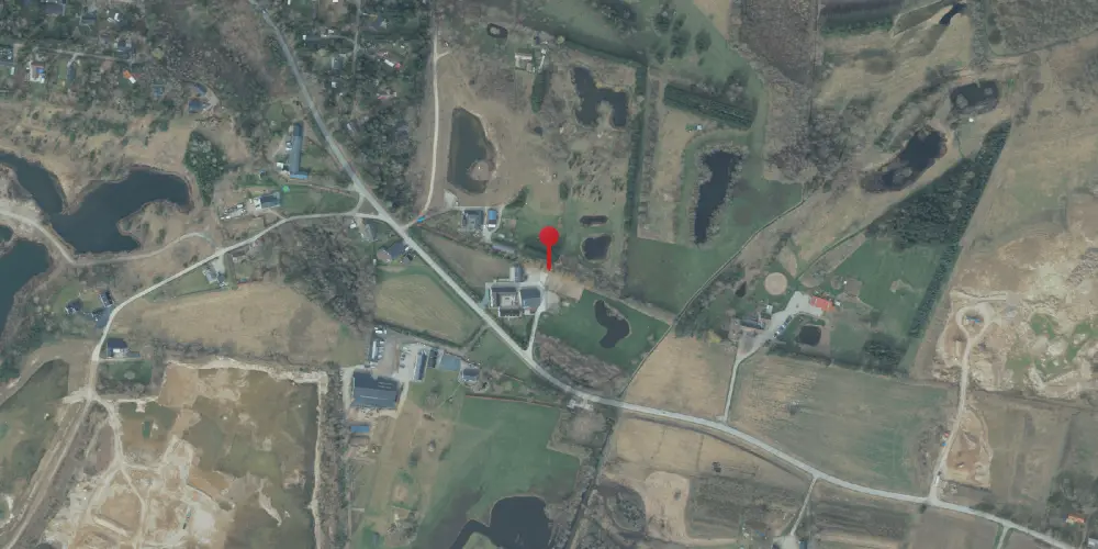 Historisk kort over Dybendal Sidespor