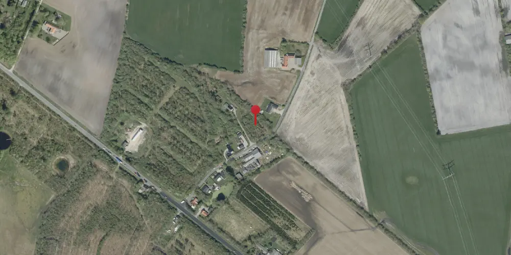 Historisk kort over Fitting Trinbræt med Sidespor [1917-1918]