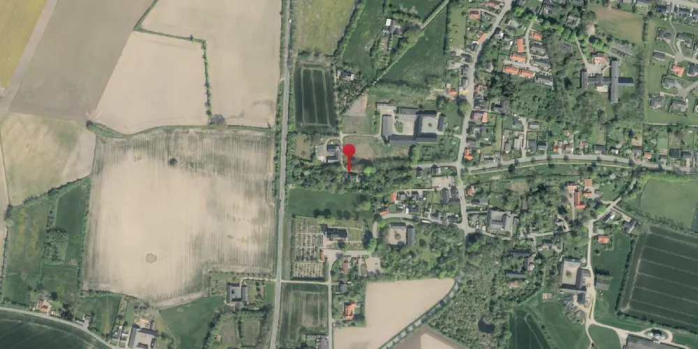 Historisk kort over Asperup Station