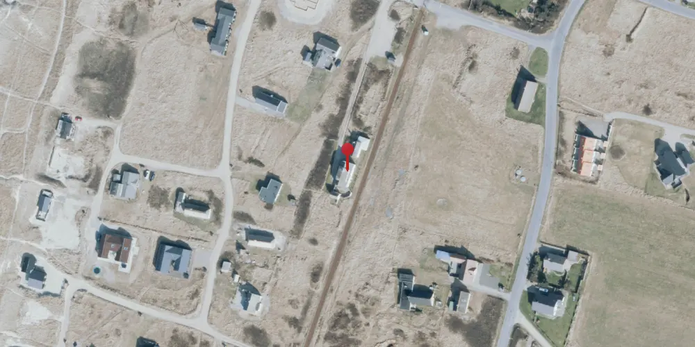 Historisk kort over Vrist Billetsalgssted med Sidespor [1899-1977]