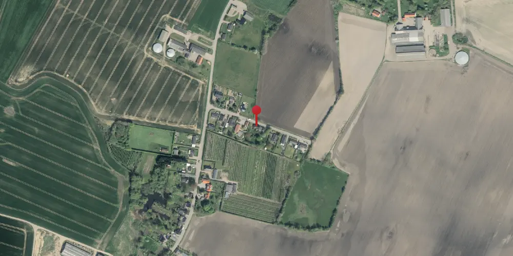 Historisk kort over Blanke Station