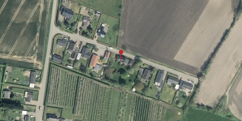 Historisk kort over Blanke Station