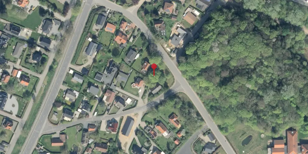 Historisk kort over Staurbyskov Trinbræt Historisk kort over Staurbyskov Trinbræt