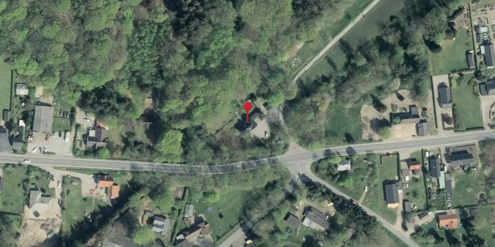 Historisk kort over Holse Station