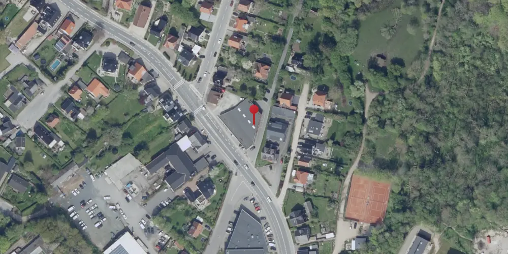 Historisk kort over Snapind Holdeplads