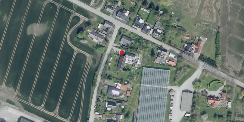 Historisk kort over Beldringe Station Historisk kort over Beldringe Station