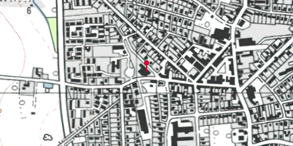 Historisk kort over Otterup Station Historisk kort over Otterup Station