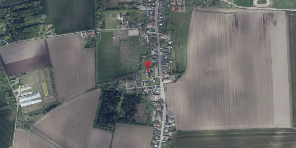 Historisk kort over Kappendrup Station