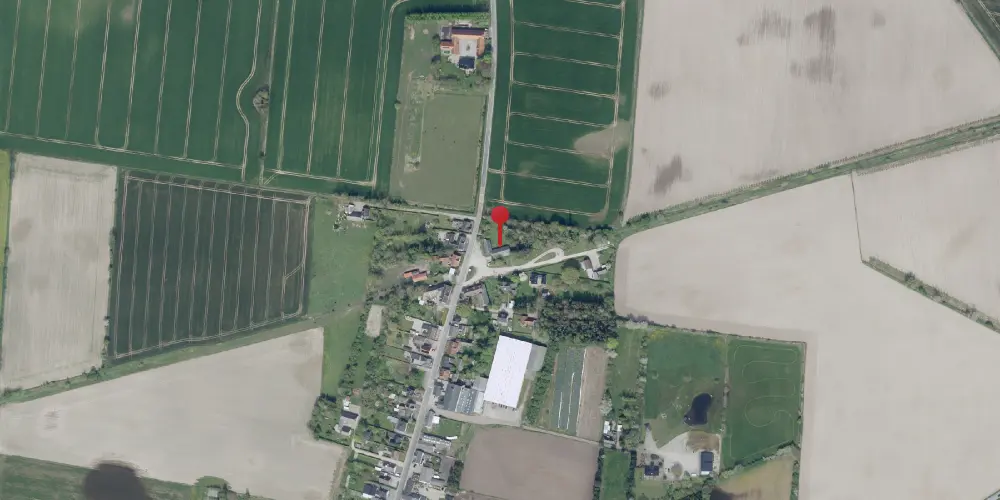 Historisk kort over Skamby Station Historisk kort over Skamby Station