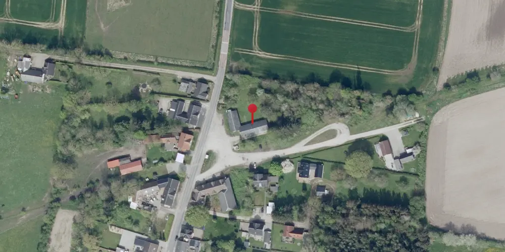 Historisk kort over Skamby Station Historisk kort over Skamby Station