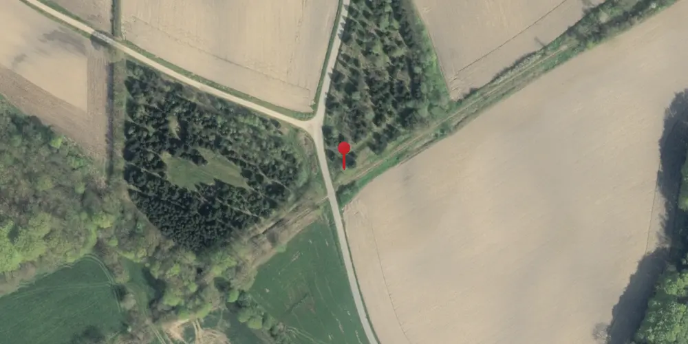 Historisk kort over Kivsmose Trinbræt