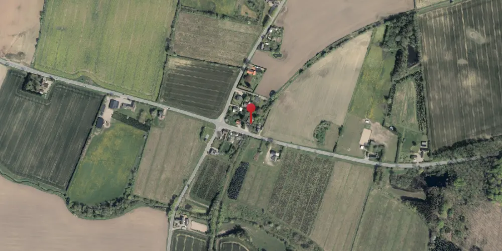 Historisk kort over Koppenbjerg Trinbræt