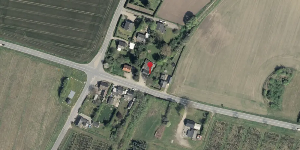 Historisk kort over Koppenbjerg Trinbræt