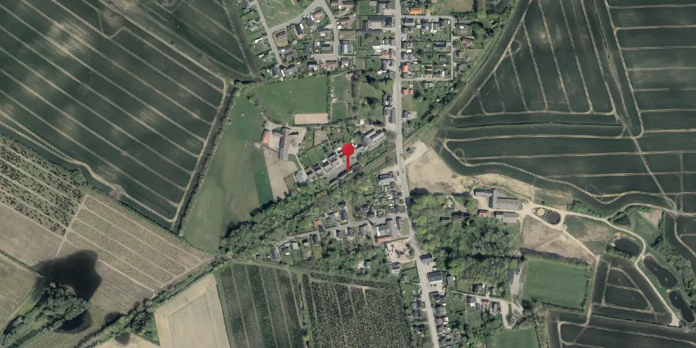 Historisk kort over Flemløse Station