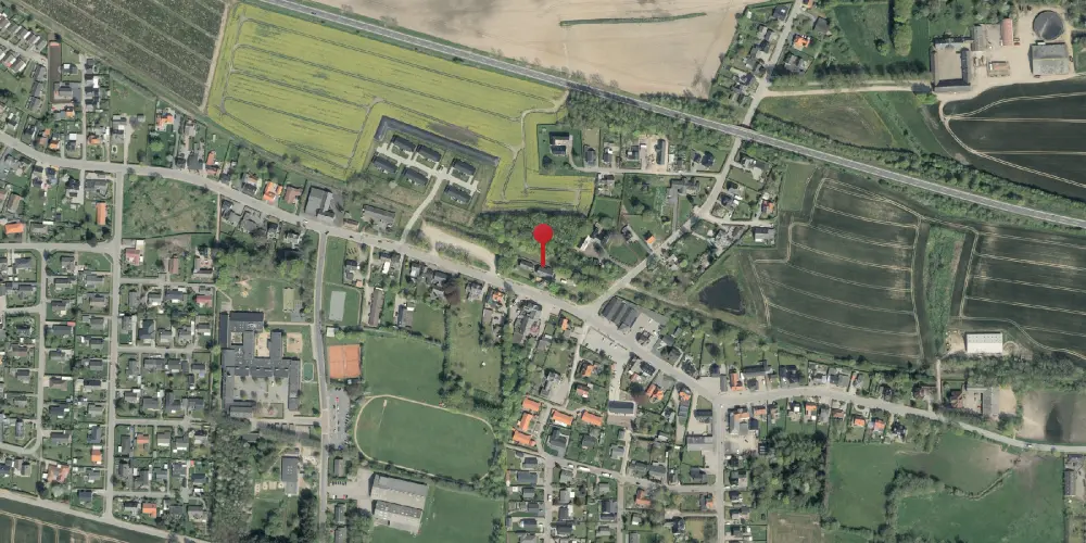 Historisk kort over Ebberup Station Historisk kort over Ebberup Station