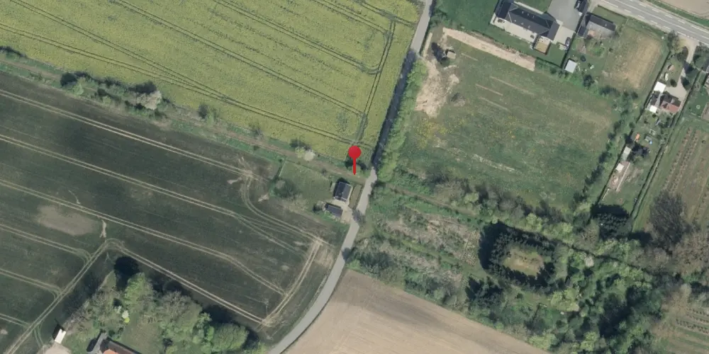 Historisk kort over Kærum Trinbræt