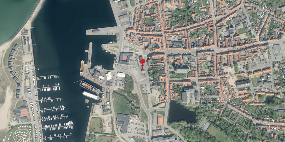 Historisk kort over Assens Station Historisk kort over Assens Station