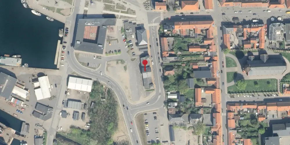 Historisk kort over Assens Station Historisk kort over Assens Station