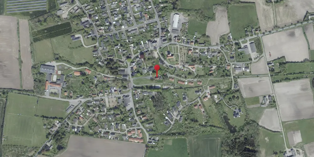 Historisk kort over Ulbølle Station Historisk kort over Ulbølle Station