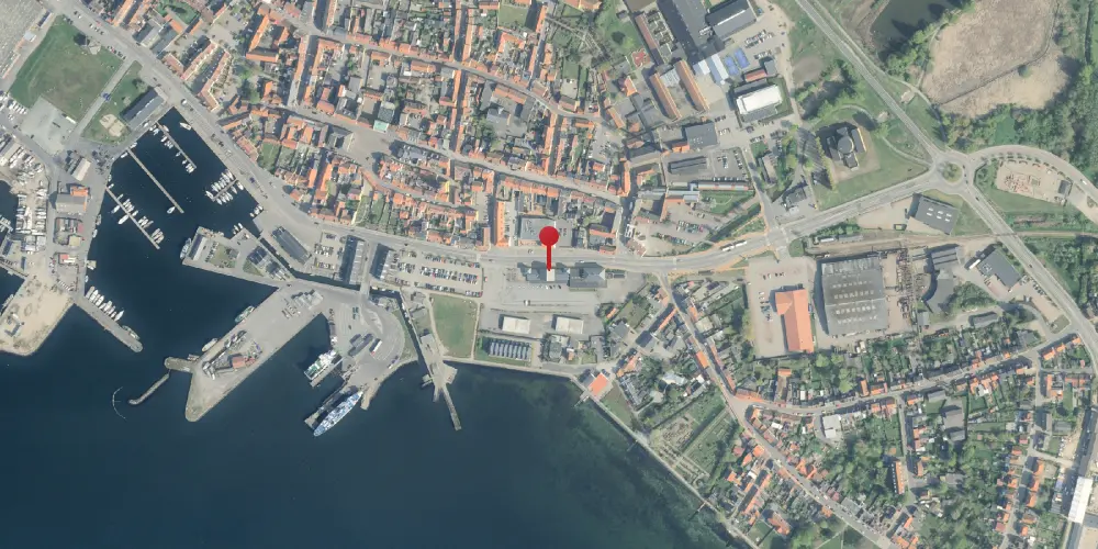 Historisk kort over Faaborg Station Historisk kort over Faaborg Station