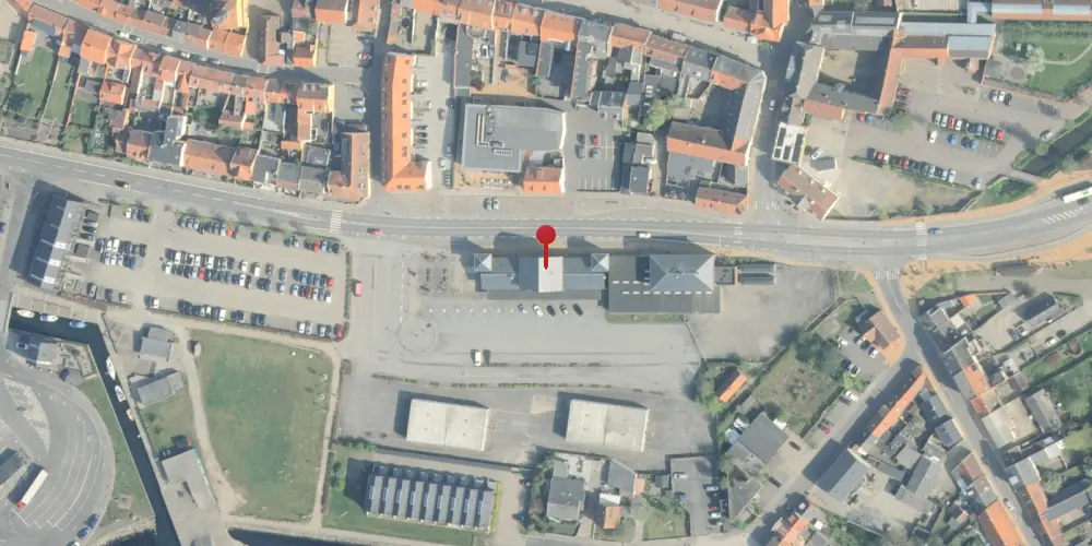 Historisk kort over Faaborg Station Historisk kort over Faaborg Station