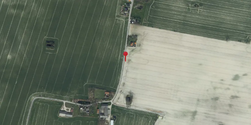 Historisk kort over Bastegård Trinbræt