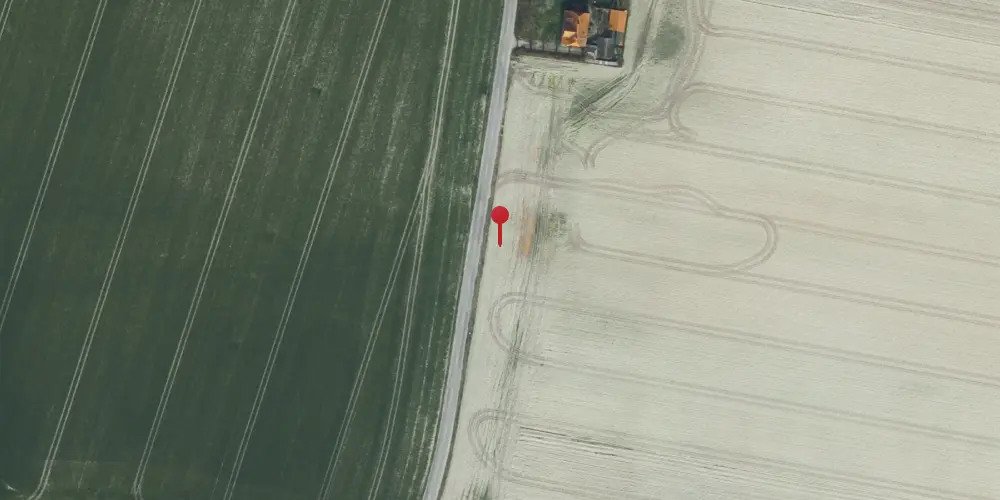 Historisk kort over Bastegård Trinbræt