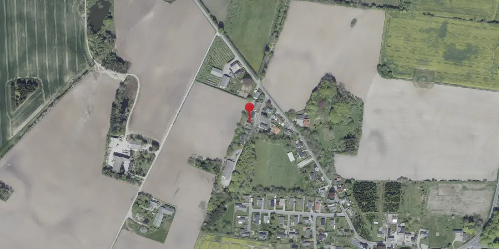 Historisk kort over Oure Station