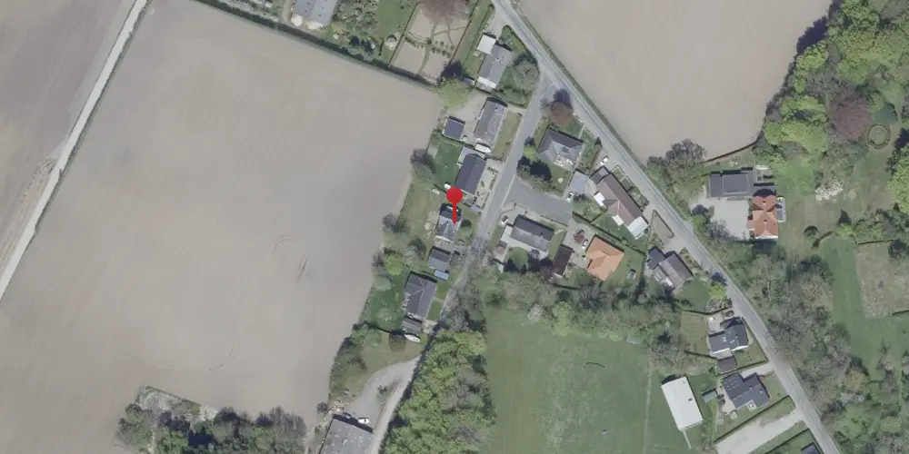 Historisk kort over Oure Station