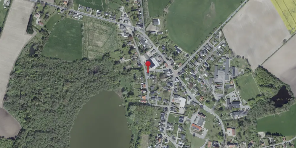 Historisk kort over Gudme Station