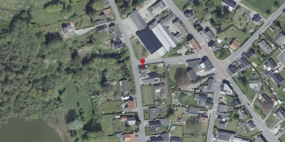 Historisk kort over Gudme Station