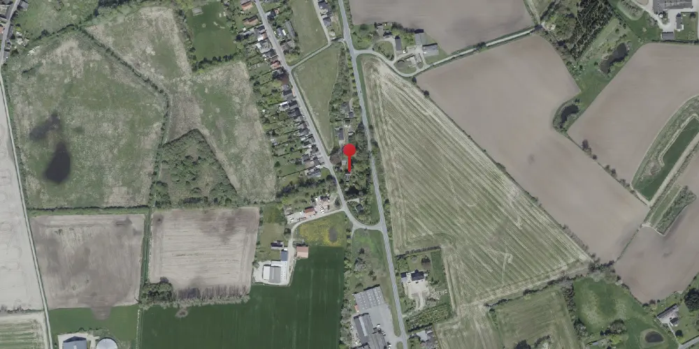 Historisk kort over Rygaard Station