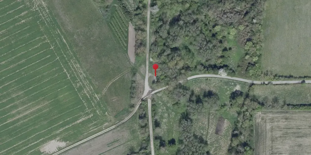 Historisk kort over Kogsbølle Trinbræt