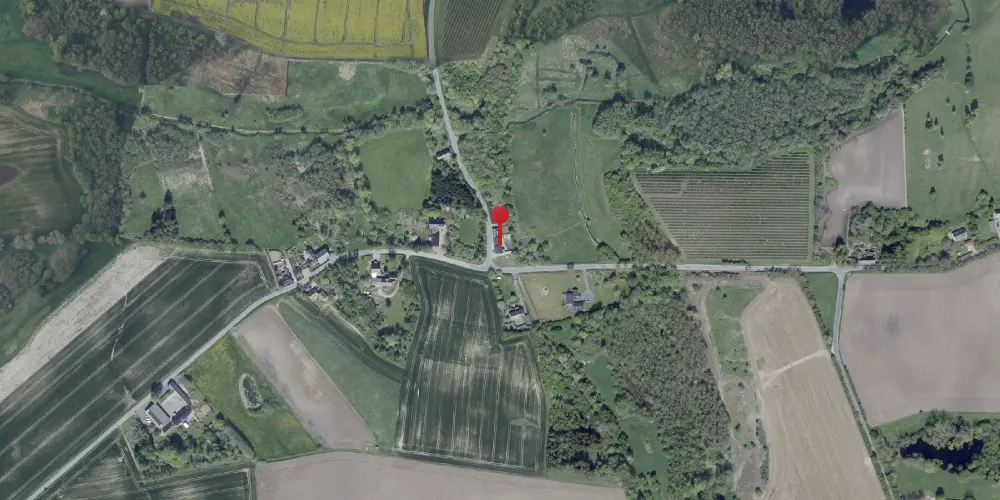 Historisk kort over Bynkel Holdeplads Historisk kort over Bynkel Holdeplads